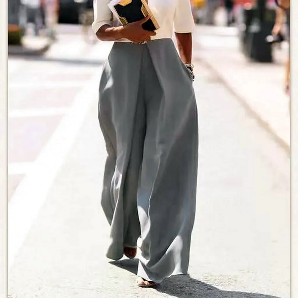 Брюки палаццо женские