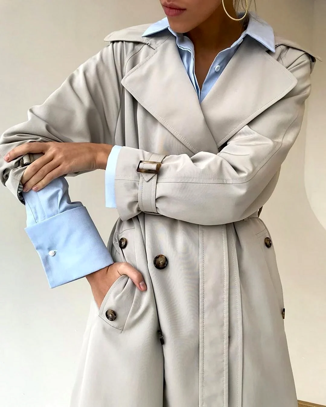 12 Storeez тренч плащ