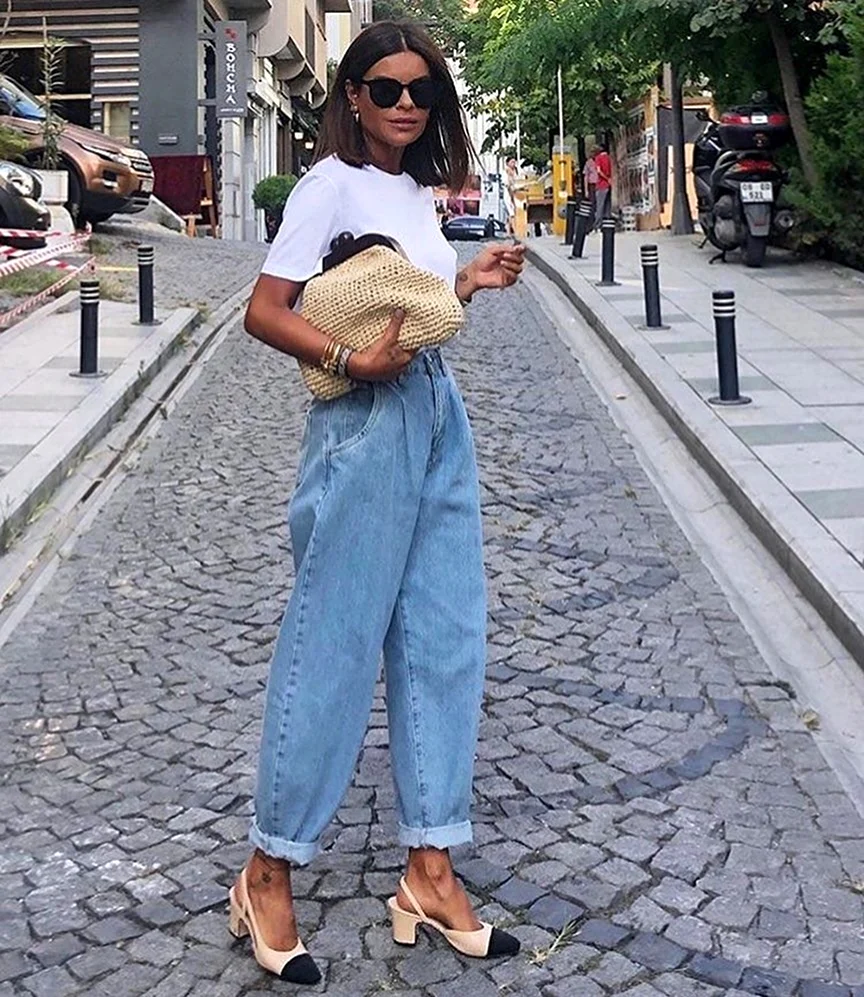 Джинсы стрит стайл 2020 Slouchy