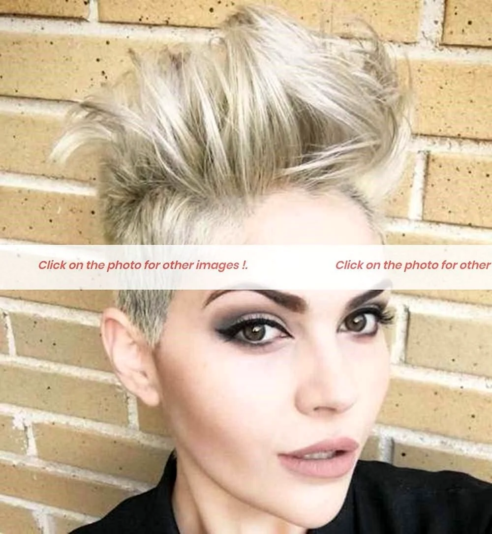 Пикси панк стрижка