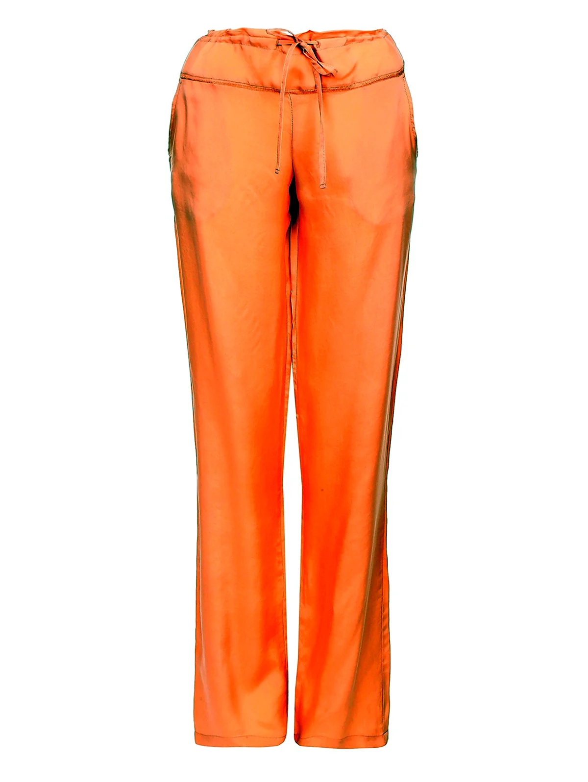 Персиковые брюки
