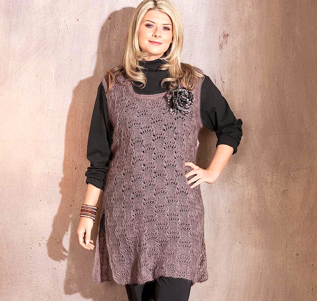 Туника спицами