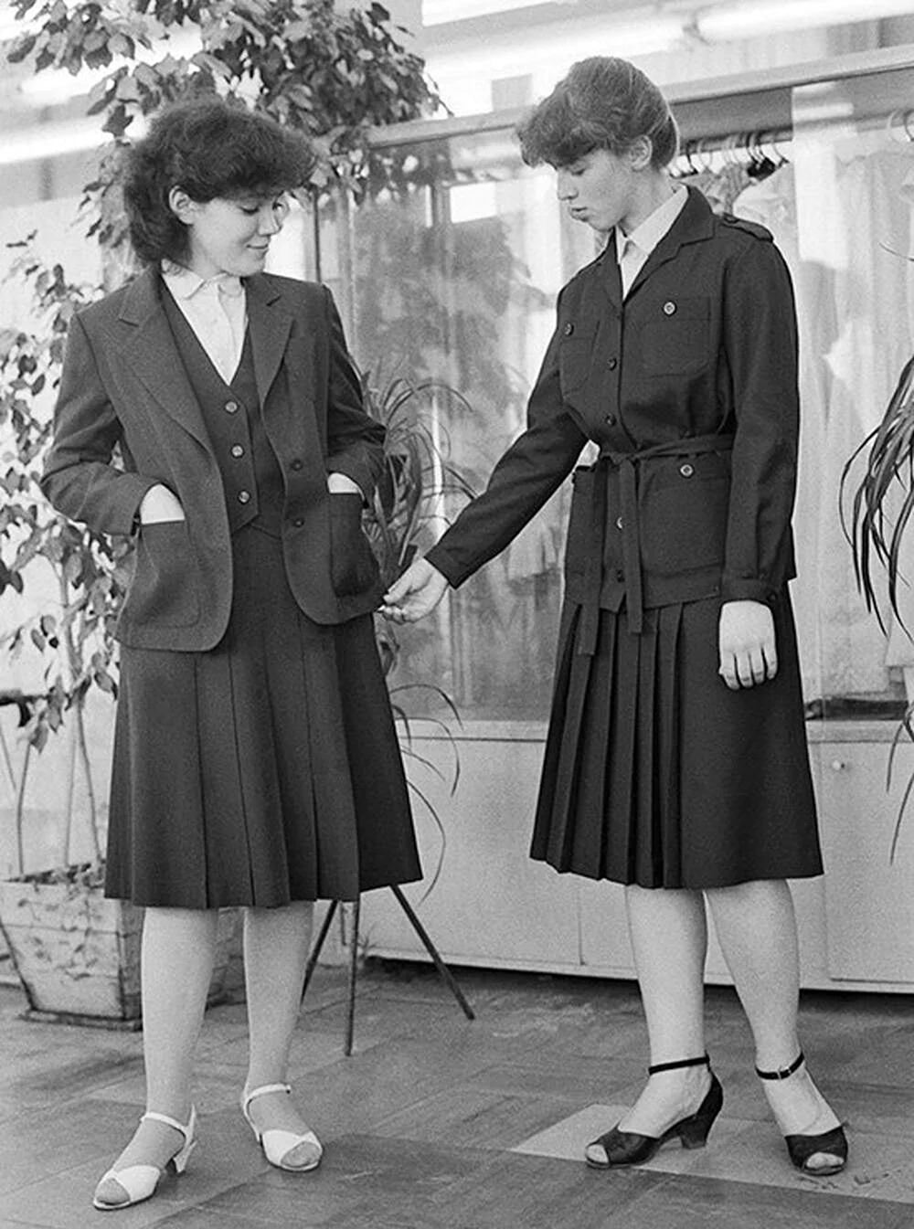 Школьная форма России 80е годы