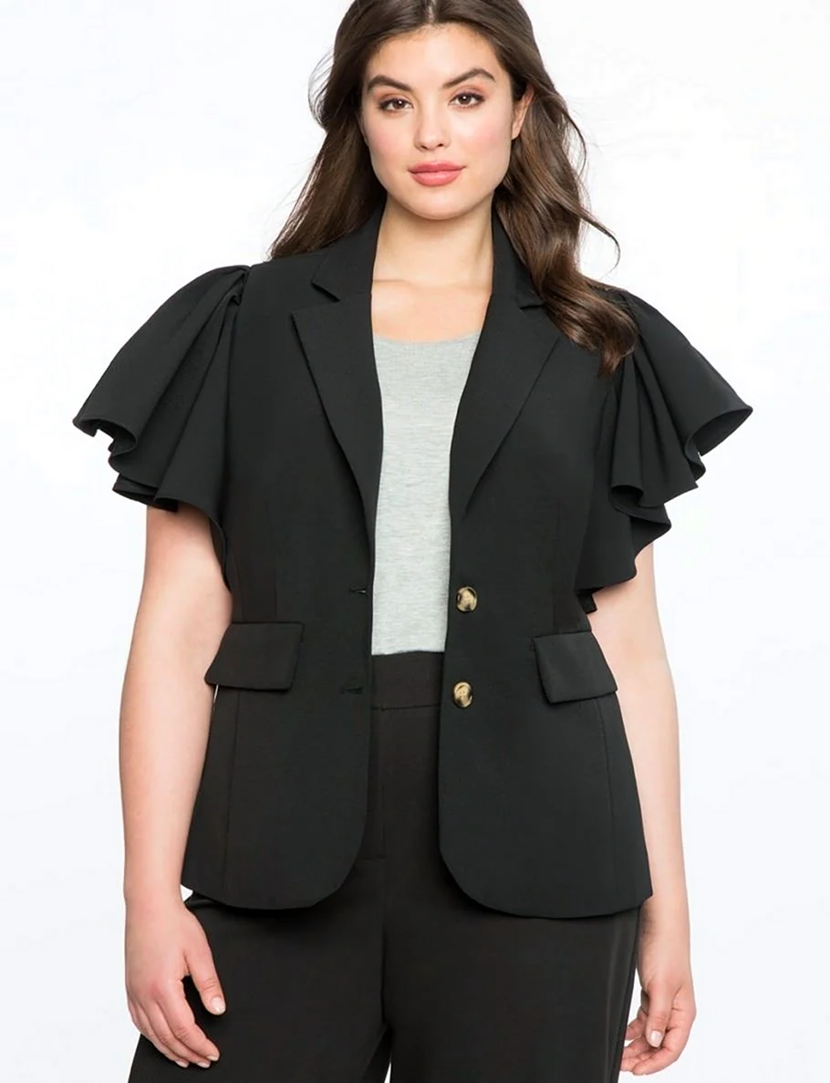 Пиджак женский для полных женщин