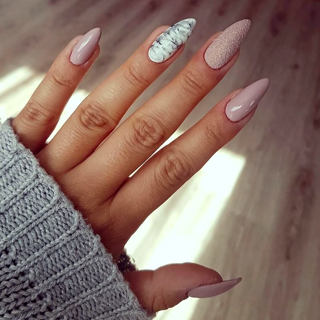 Матовый нюд миндаль 2