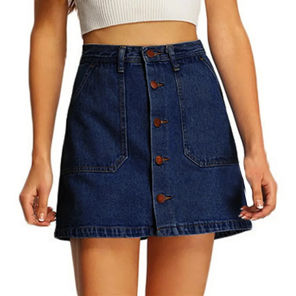 Юбка джинсовая