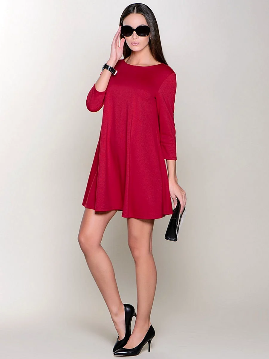 Платье трапеция