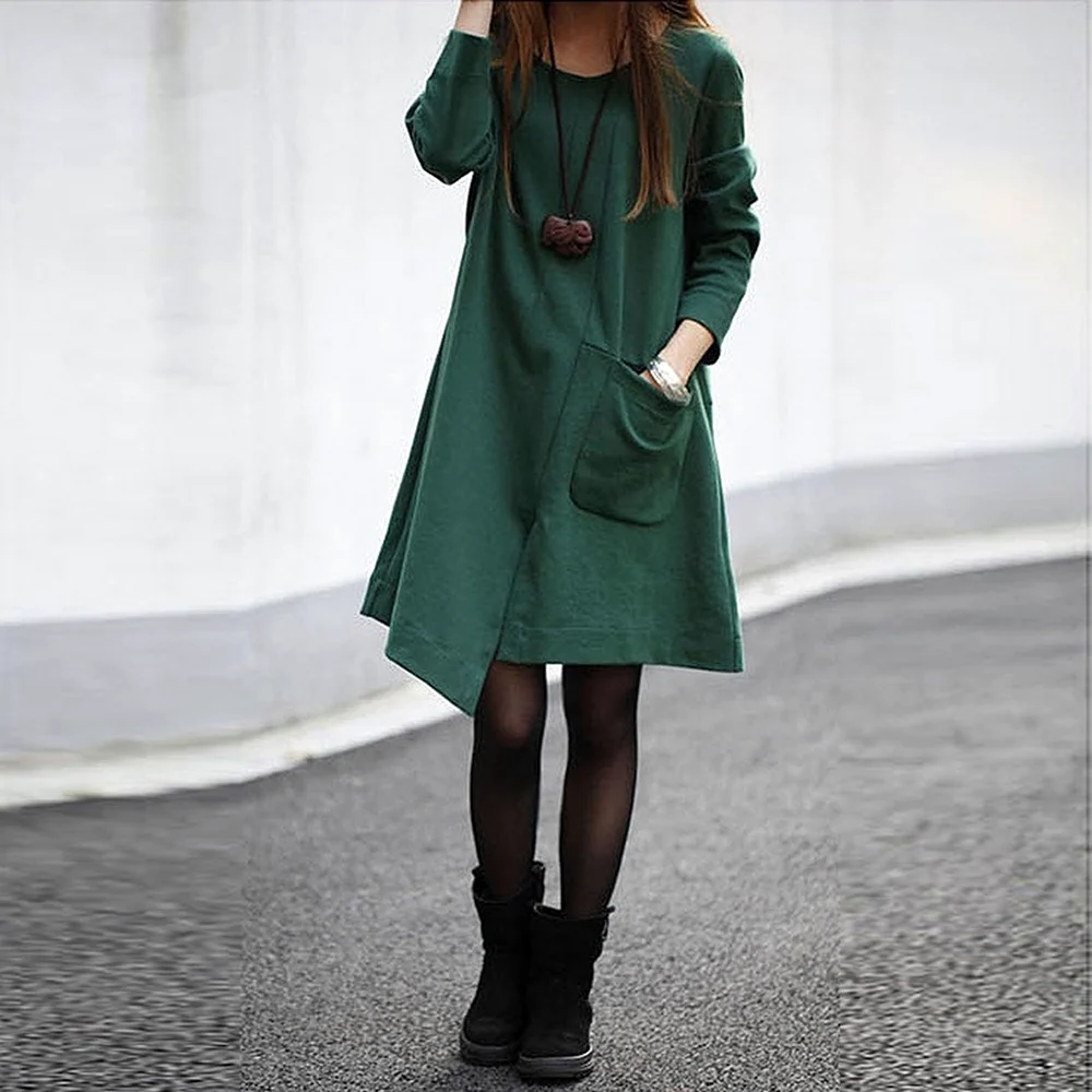 Широкое платье