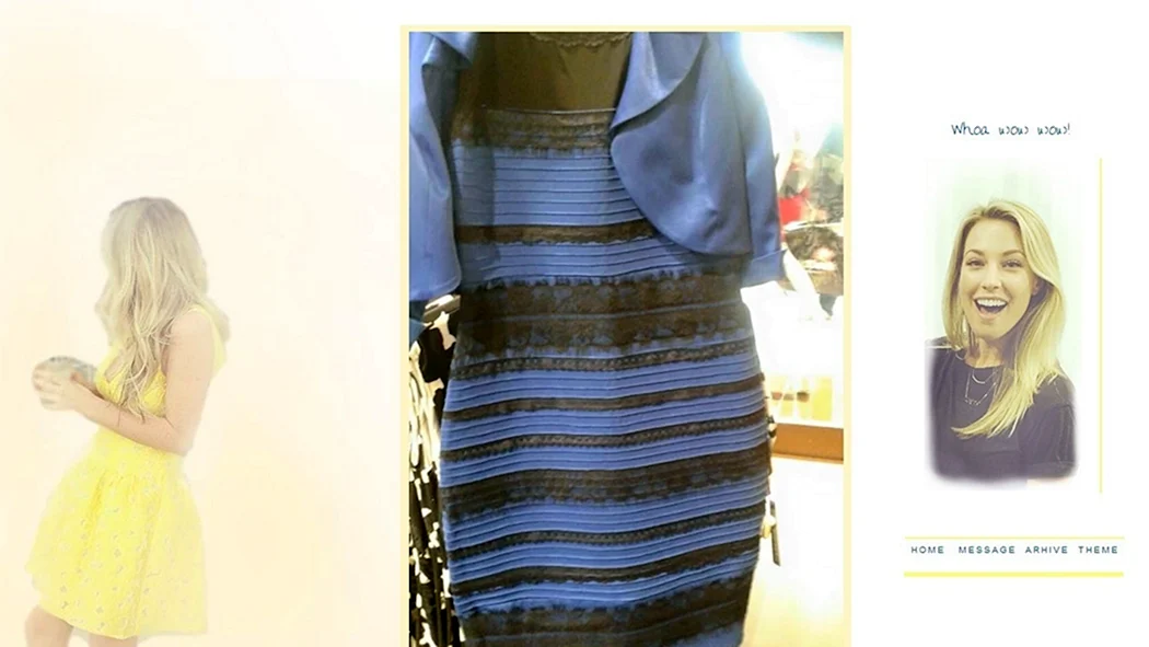 Платье черно синее или бело золотое оригинал