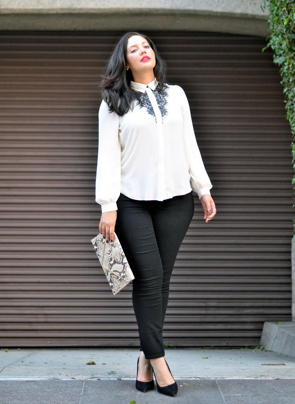 Элегантный образ для полных девушек