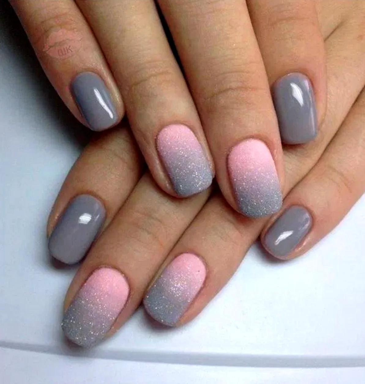 Шеллак омбре