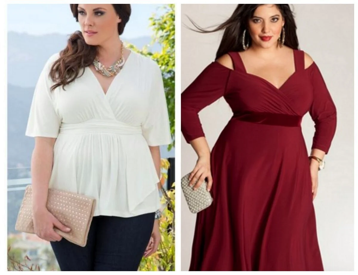 Одежда для девушек с животиком