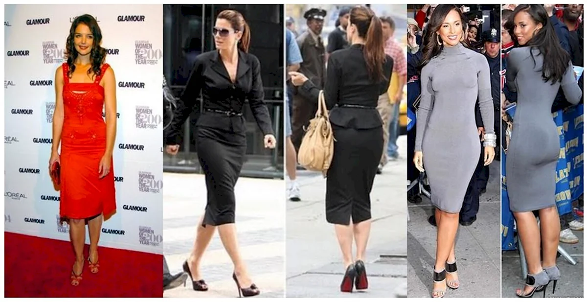 Тип фигуры груша знаменитости