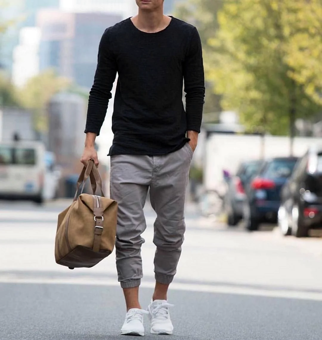 Стиль Casual джоггеры