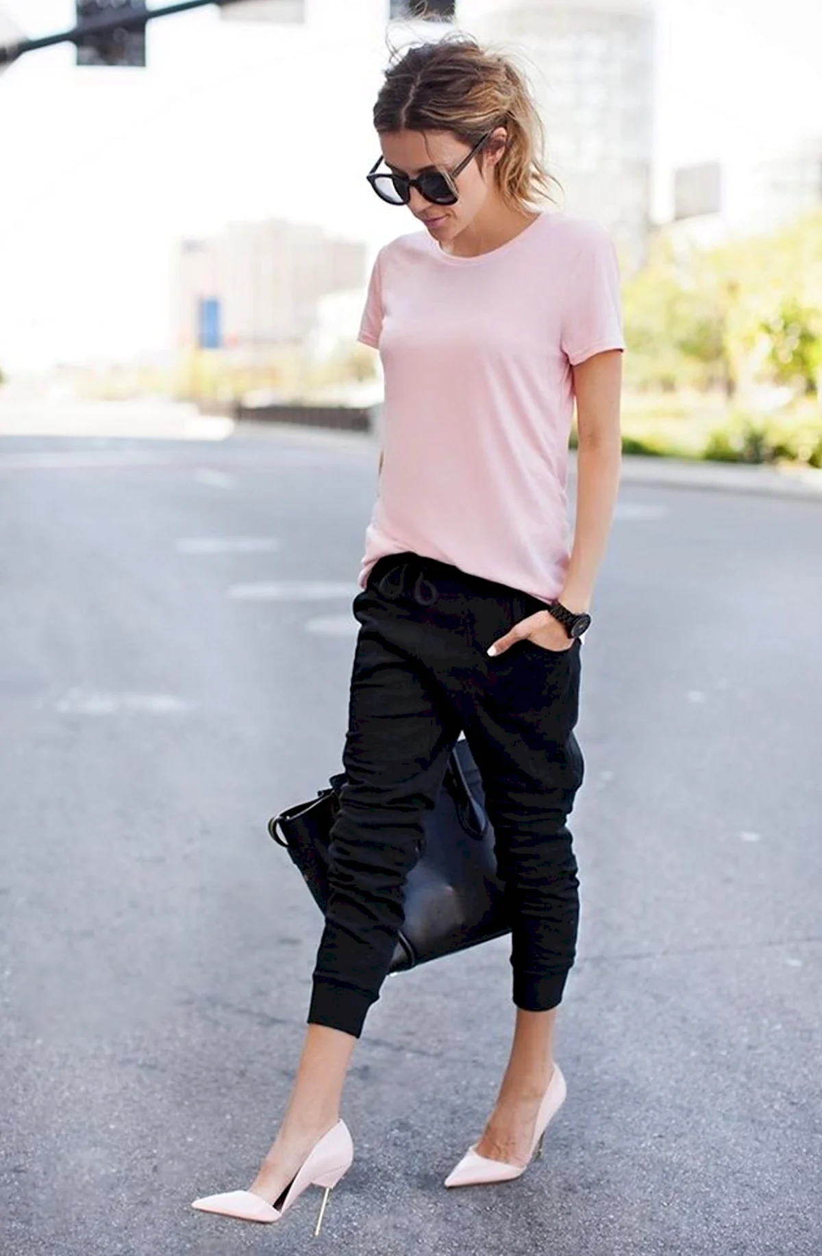 Образы с джоггерами женские