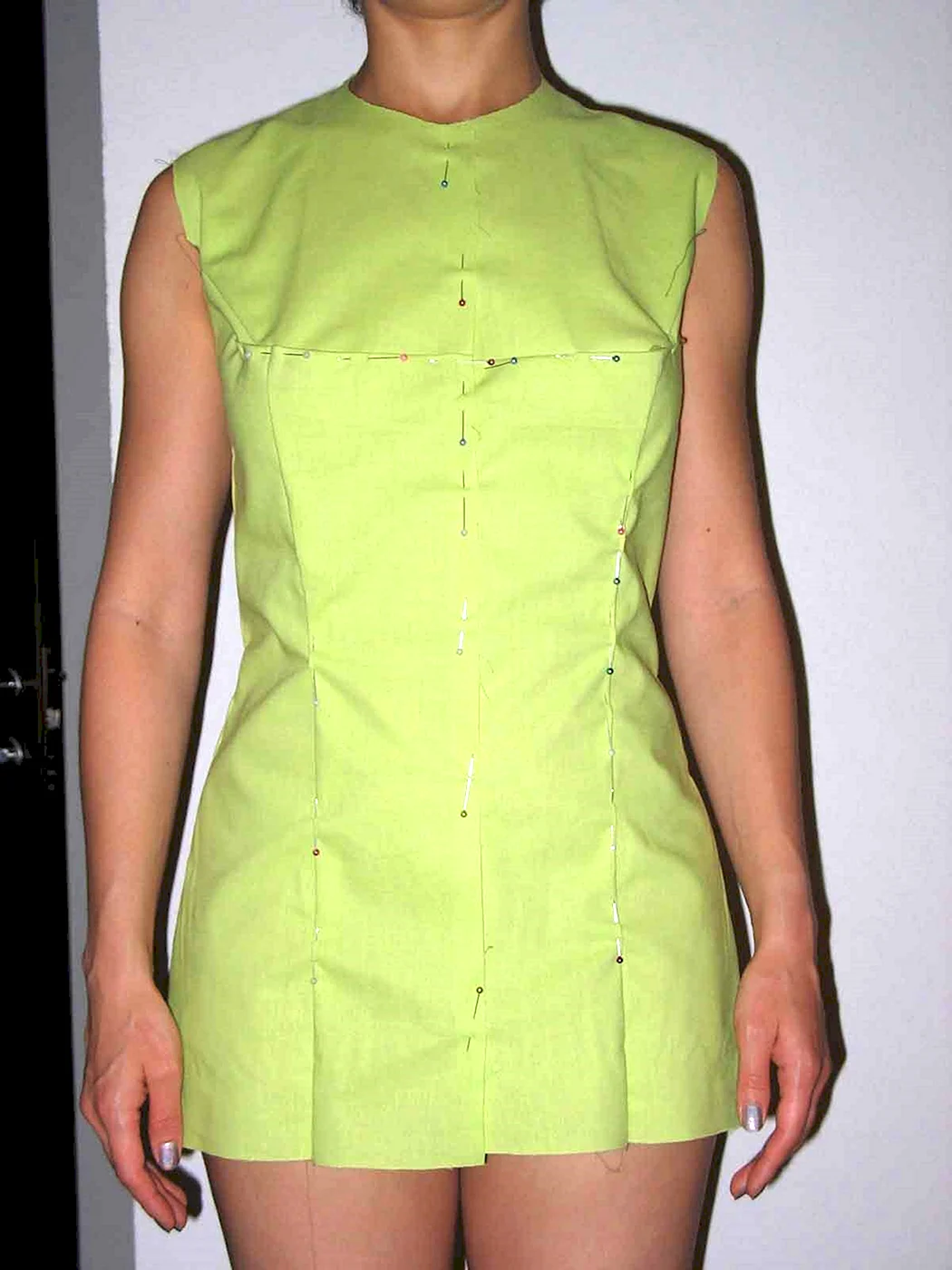 Нагрудная вытачка на платье