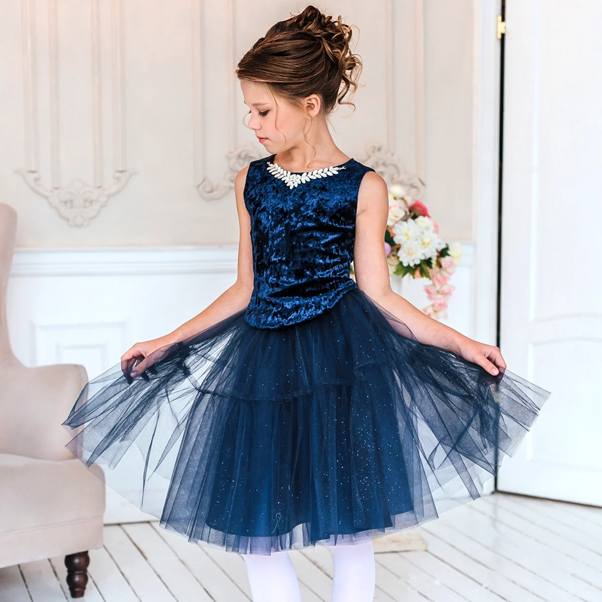 Детское платье на выпускной 4 класс