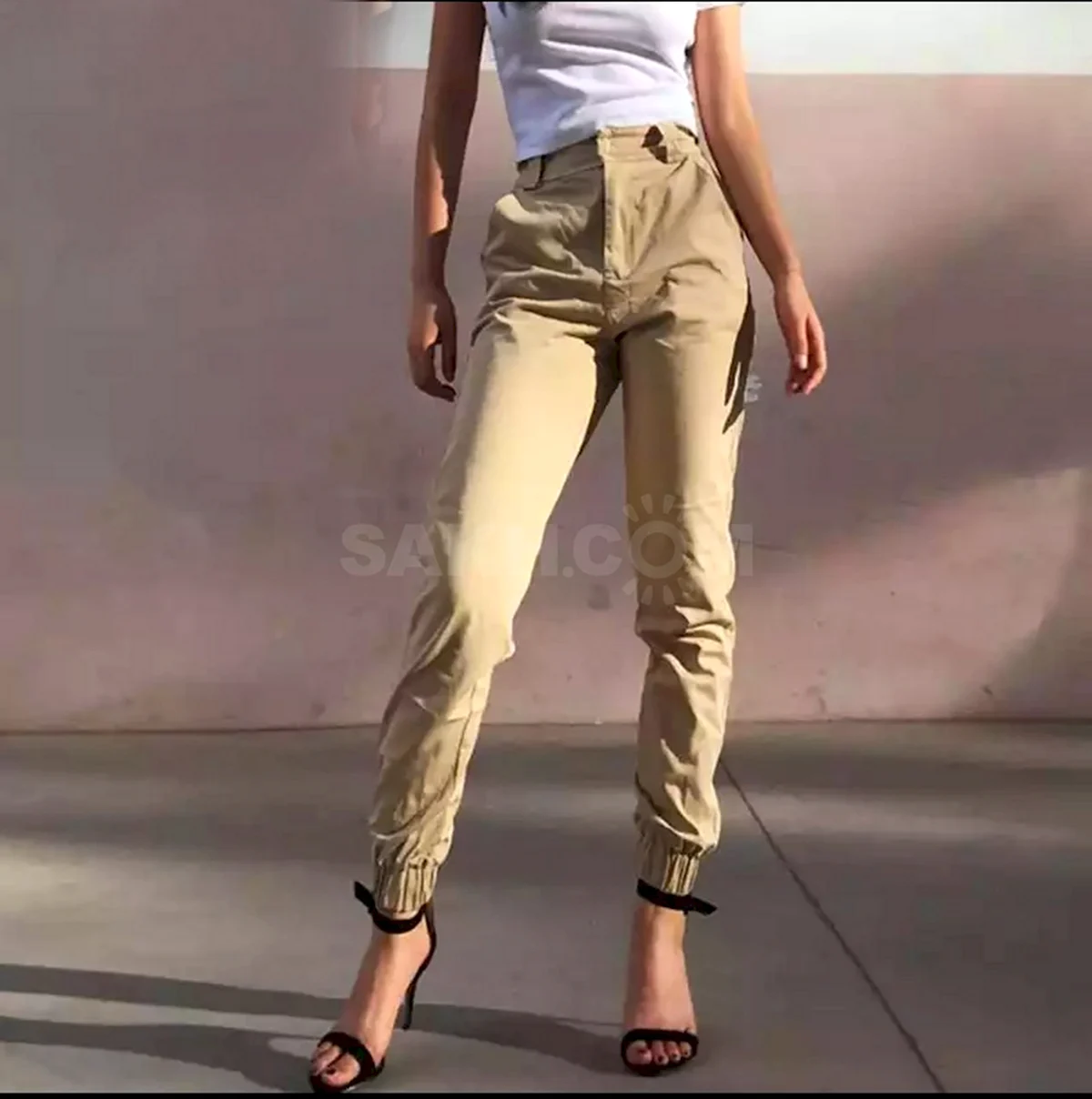 Карго капри брюки женские