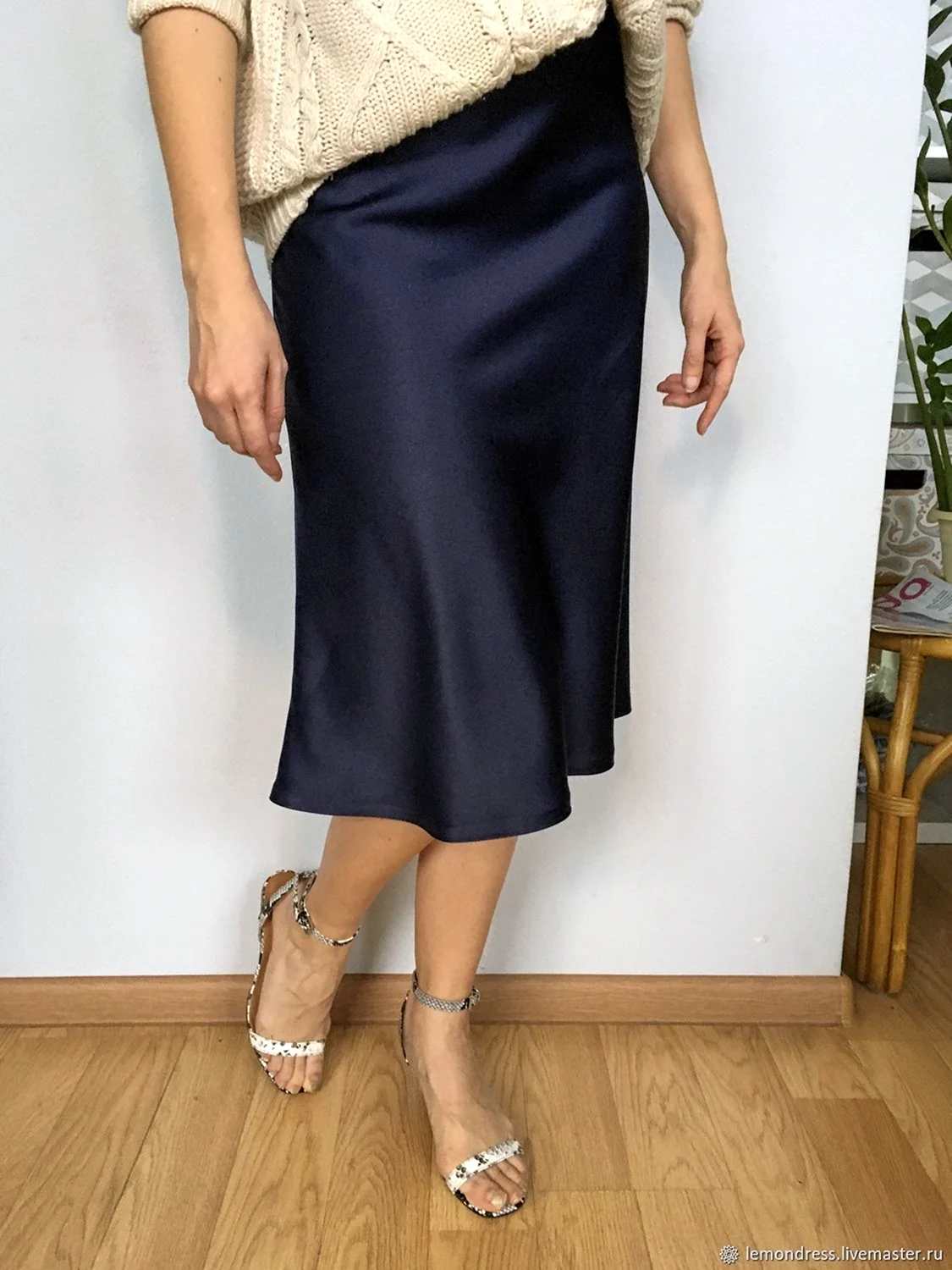 Шелковая юбка