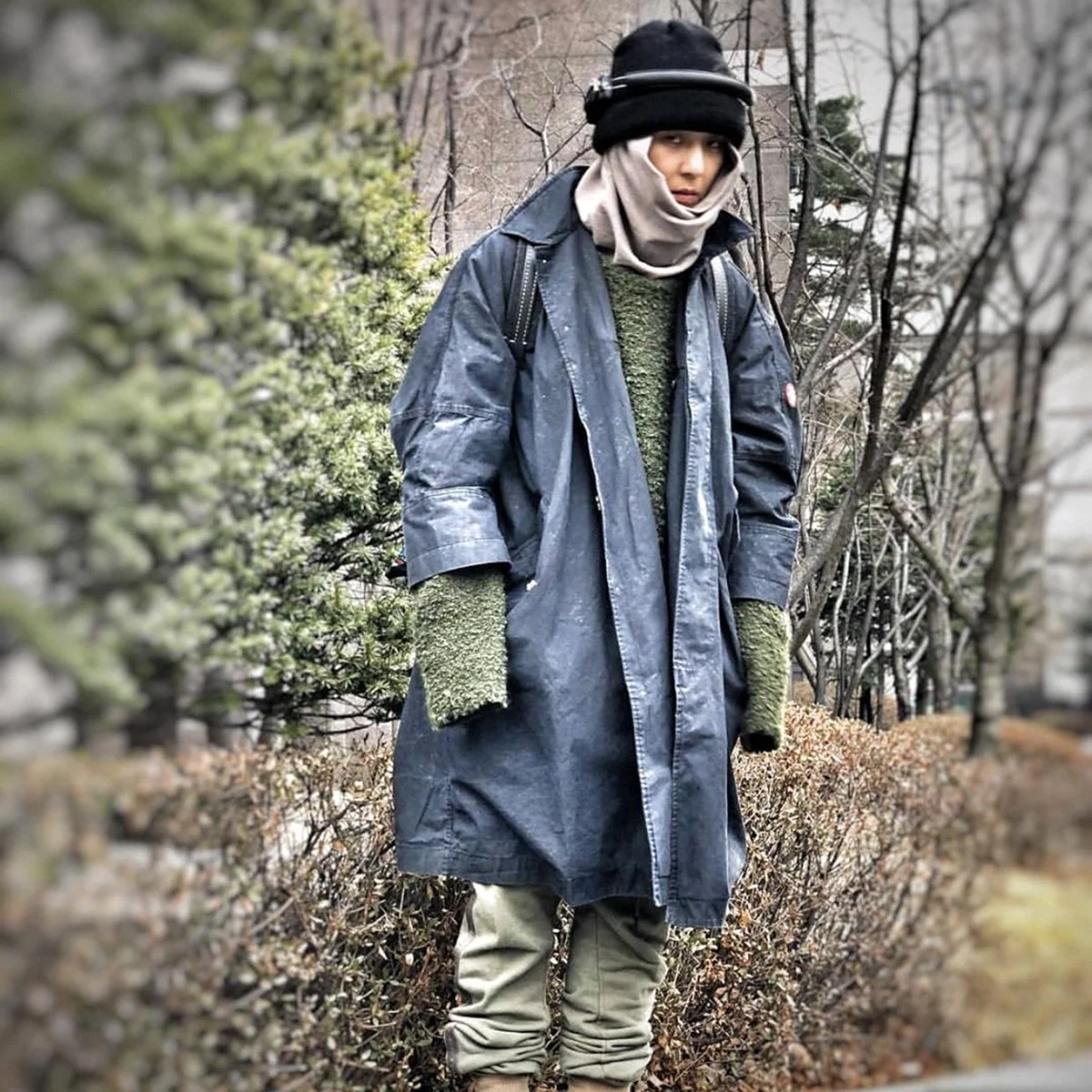 Бомж стайл милитари