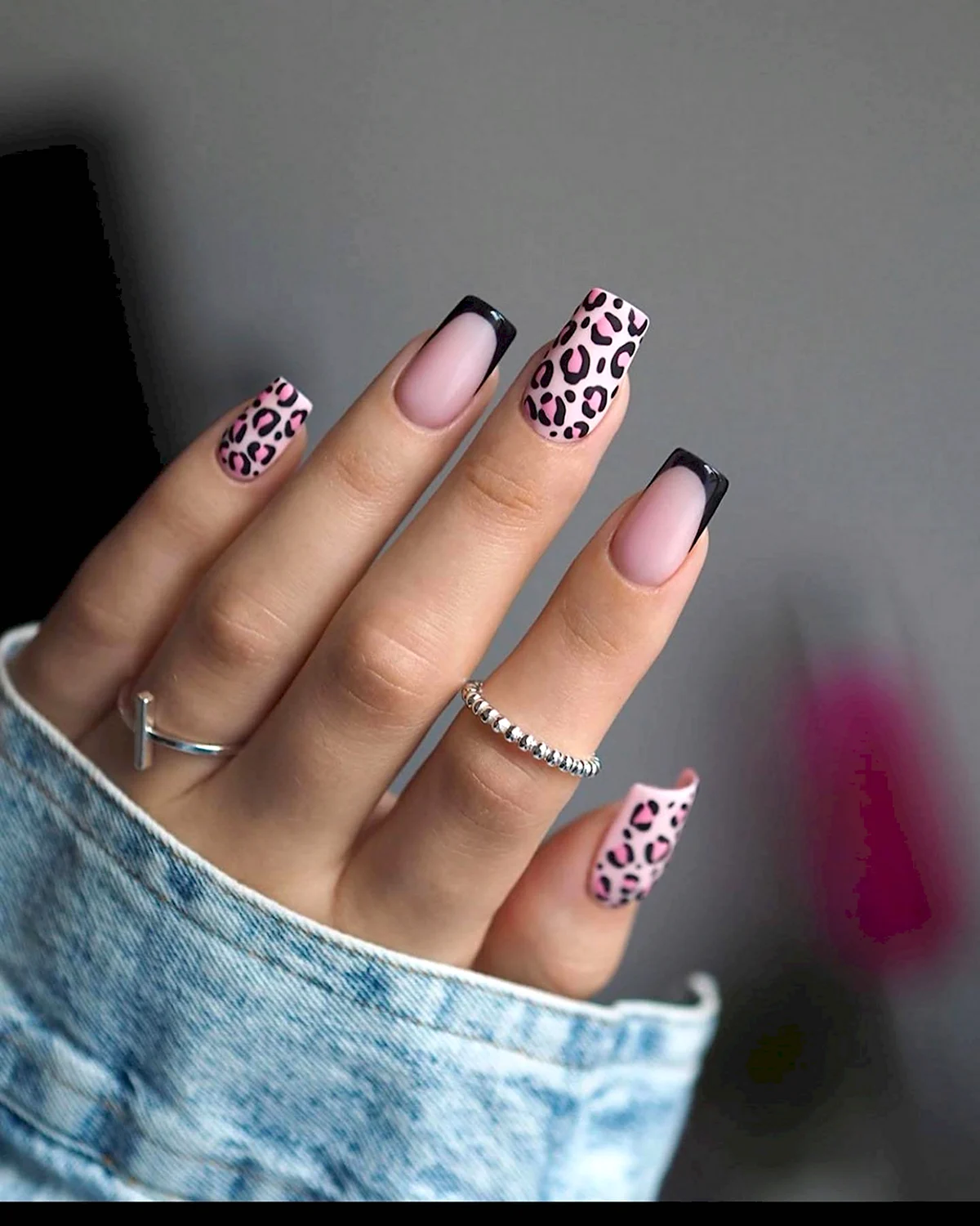 Маникюр для бизнес леди 2022 на квадратные короткие ногти