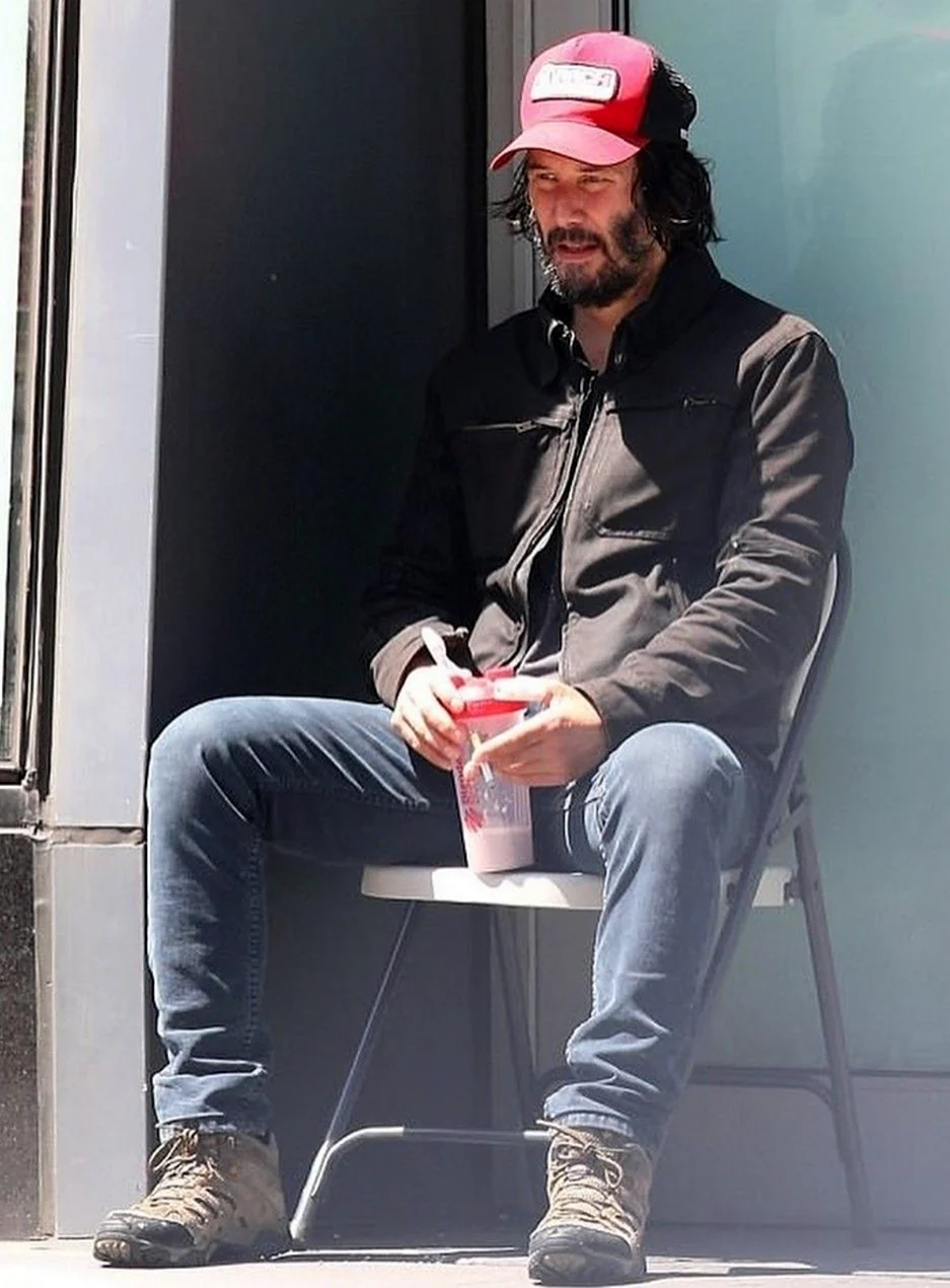 Киану Ривз бомж