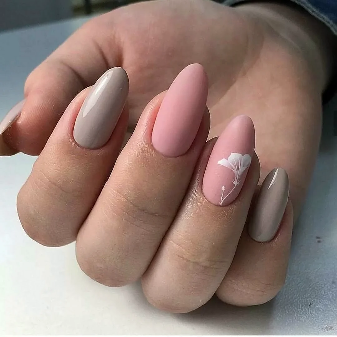 Матовый нюд миндаль 2