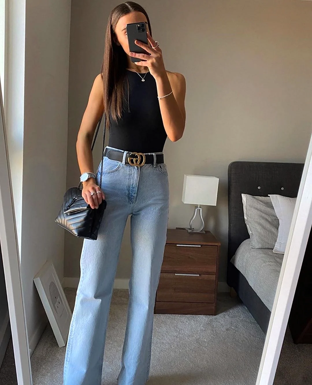 Джинсы клеш 2020 Зара