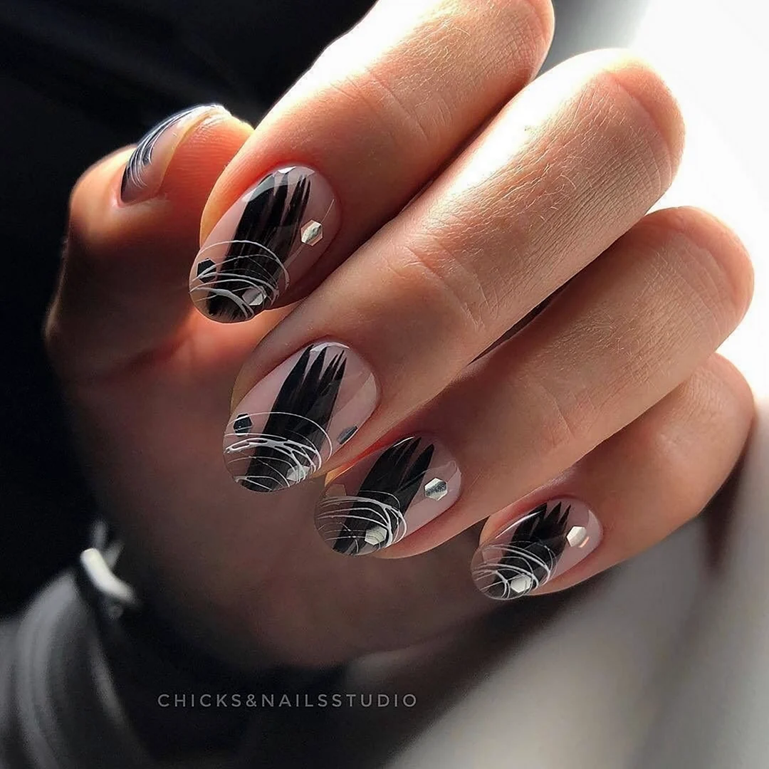 Френч с паутинкой