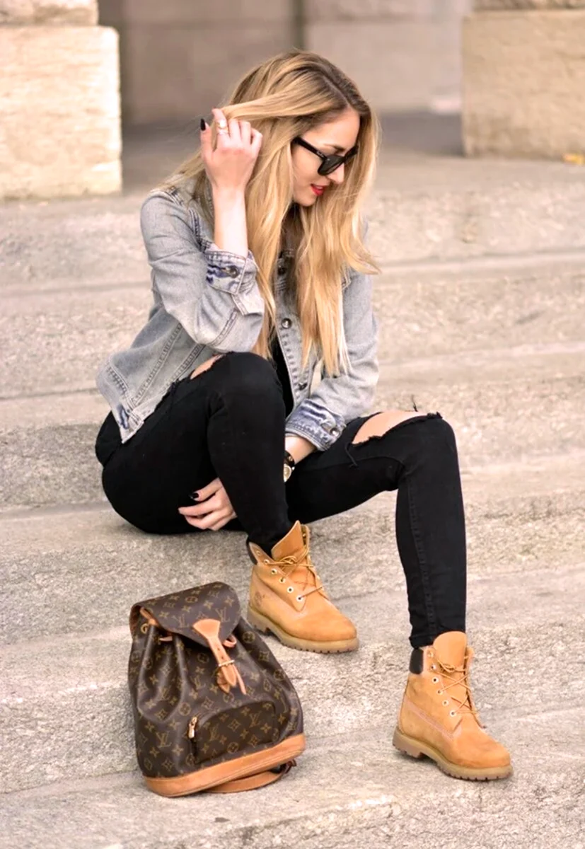 Сапоги тимберленд стрит стайл