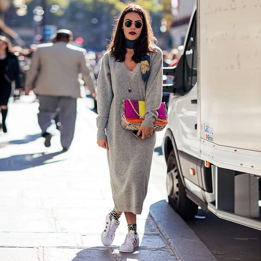 Кардиган макси стрит стайл 2021