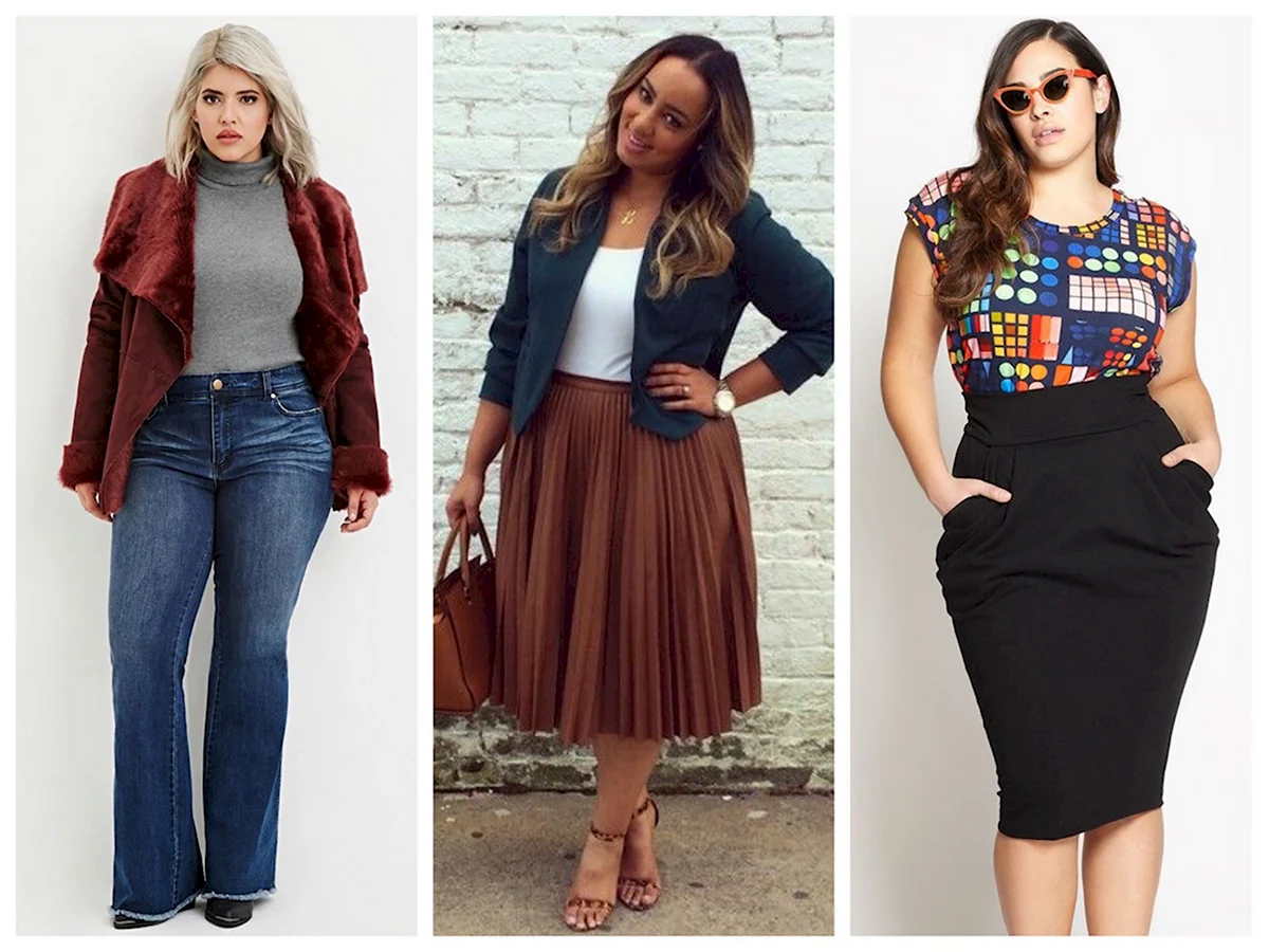 Образы для девушек с грушевидной фигурой