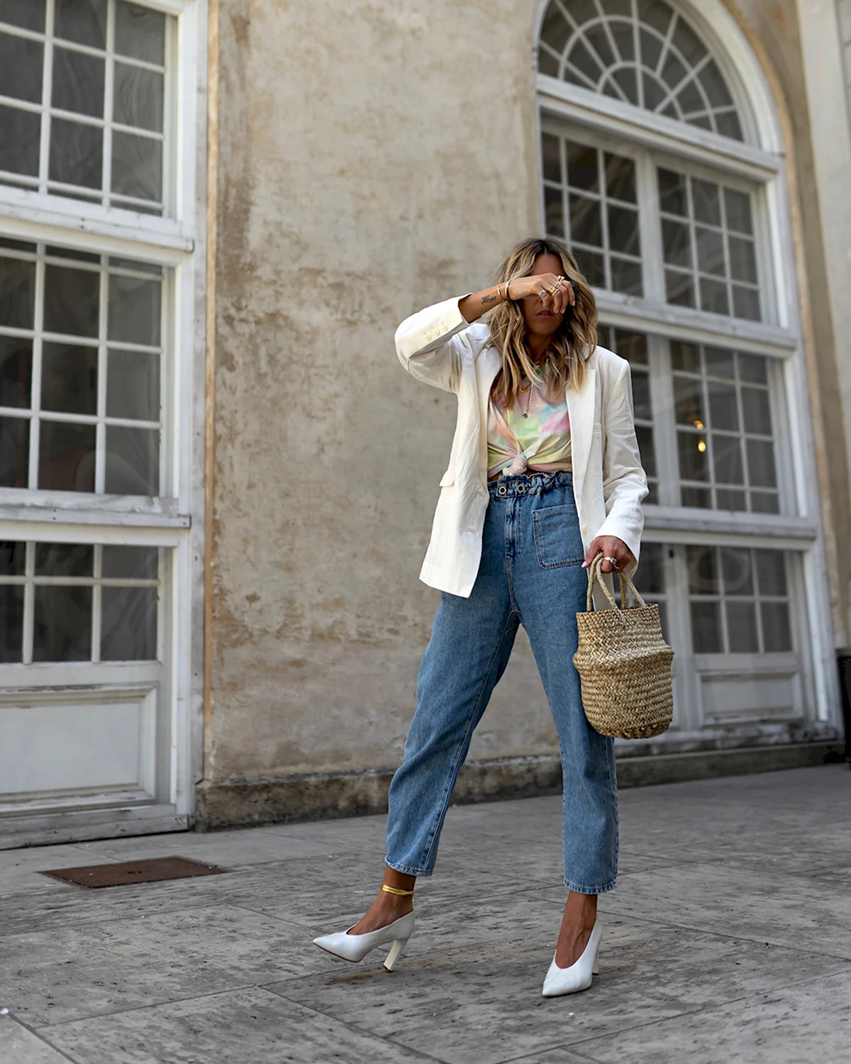 Джинсы слоучи 2020