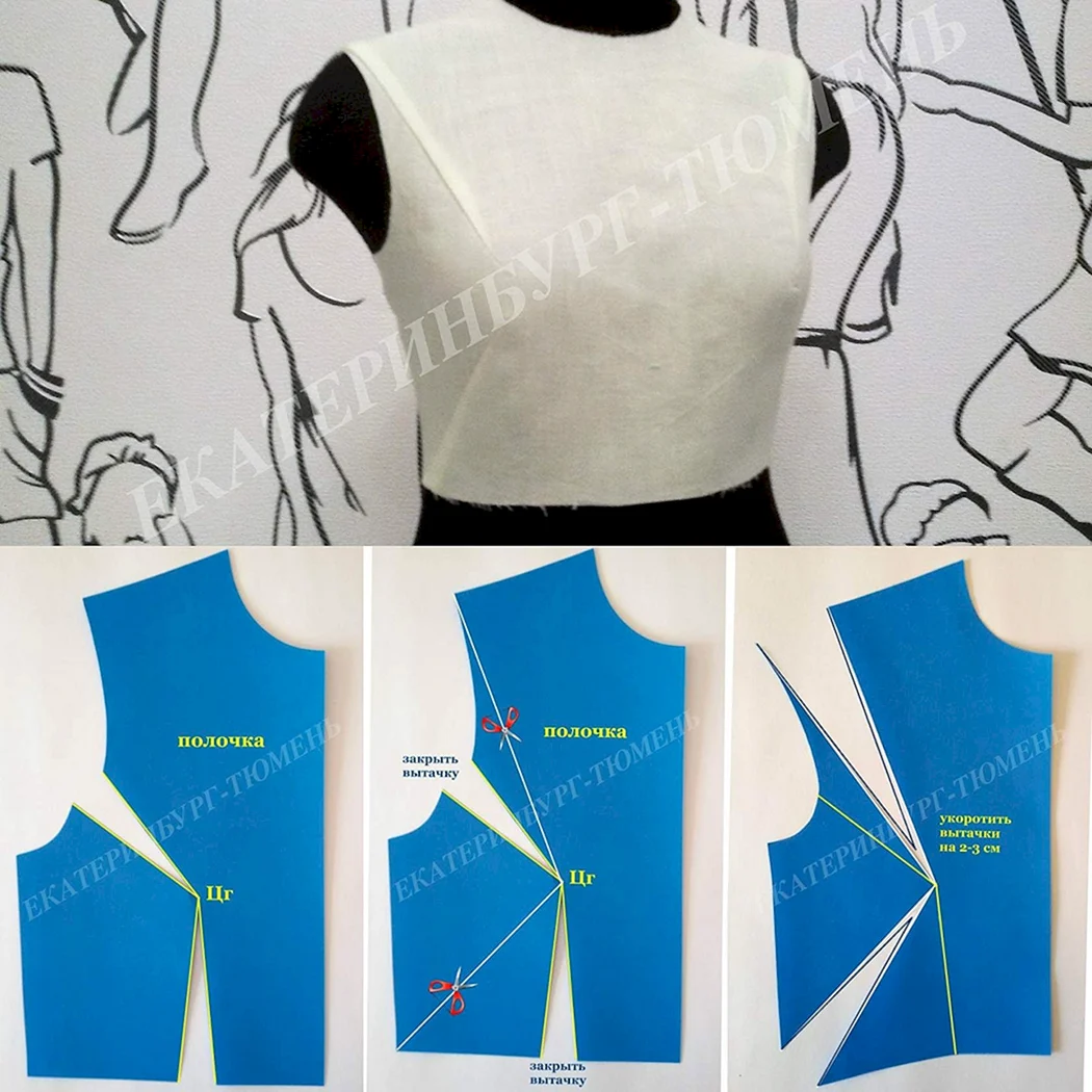 Грудные вытачки