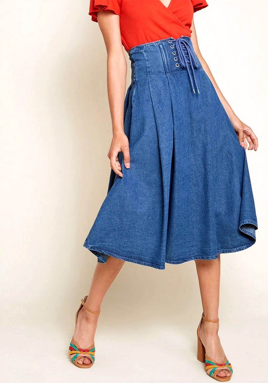 Юбка джинсовая СПОРТМАКС
