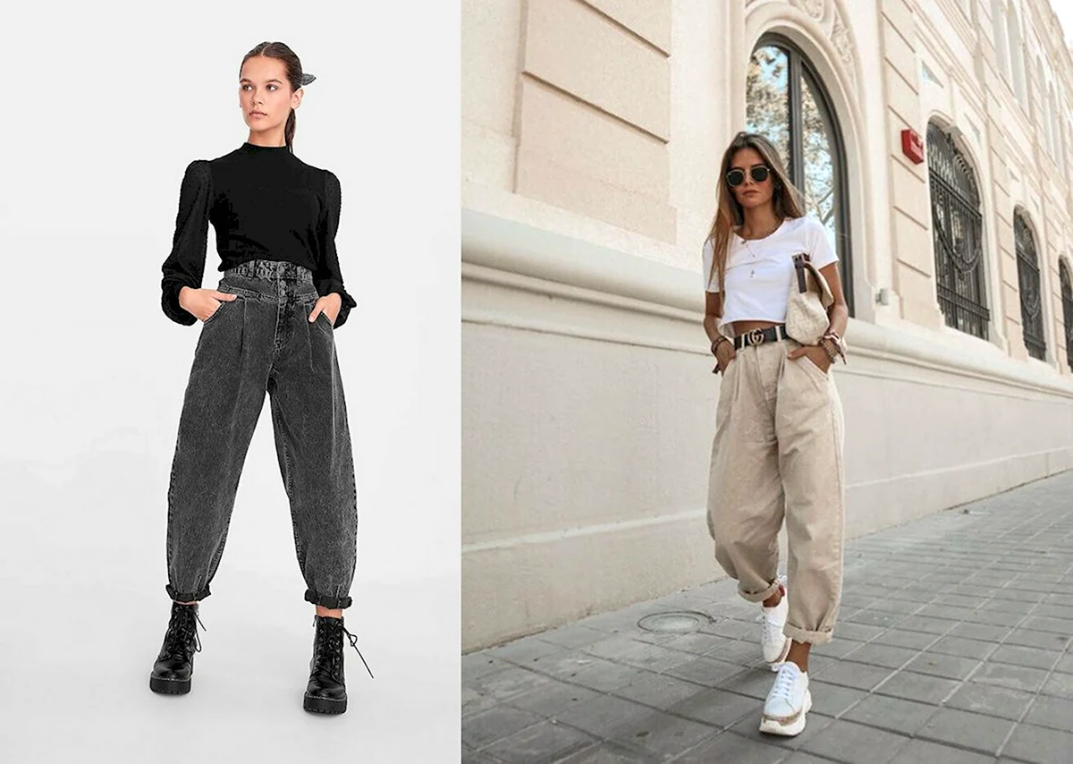 Брюки галифе Street Style