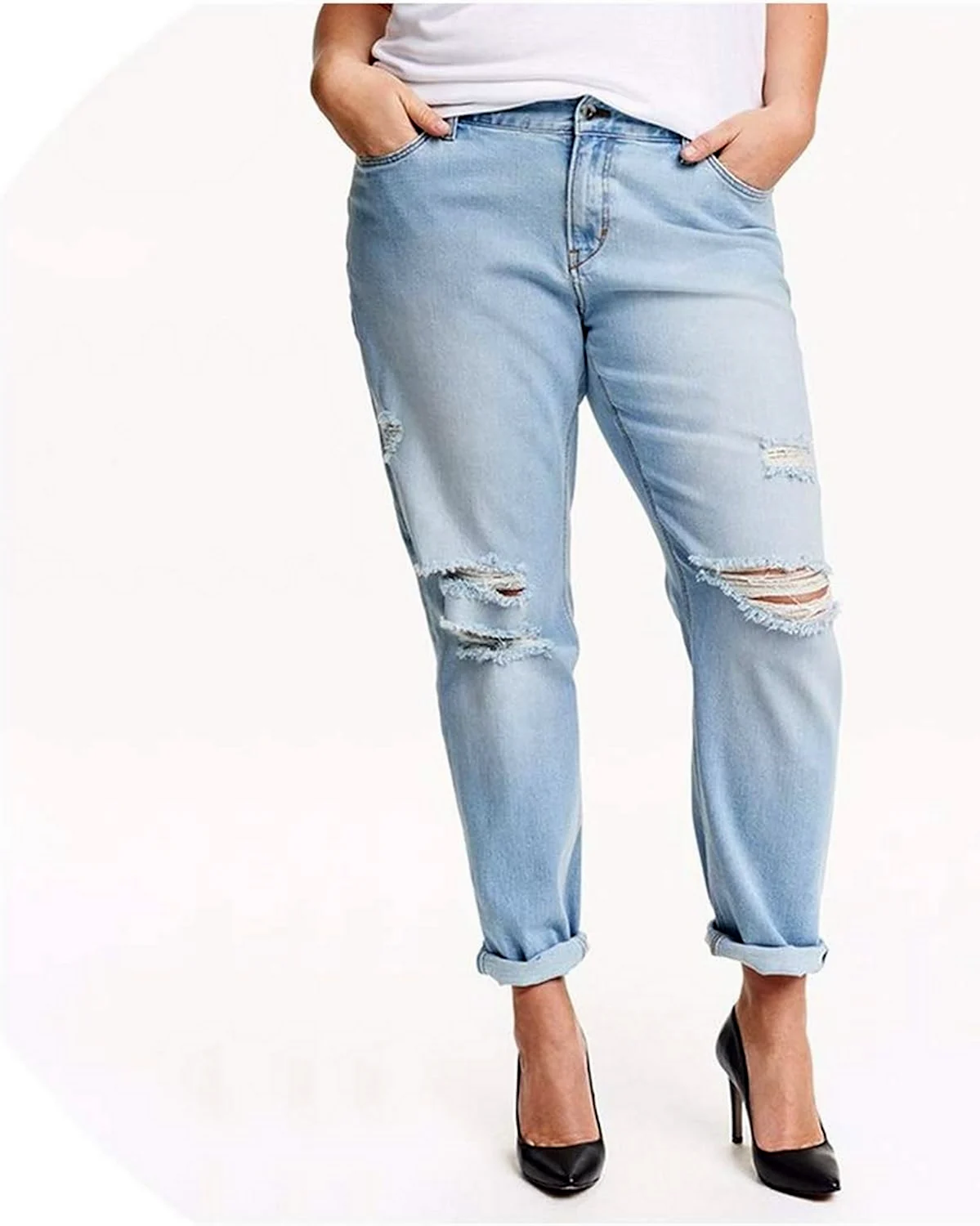 Джинсы летние женские