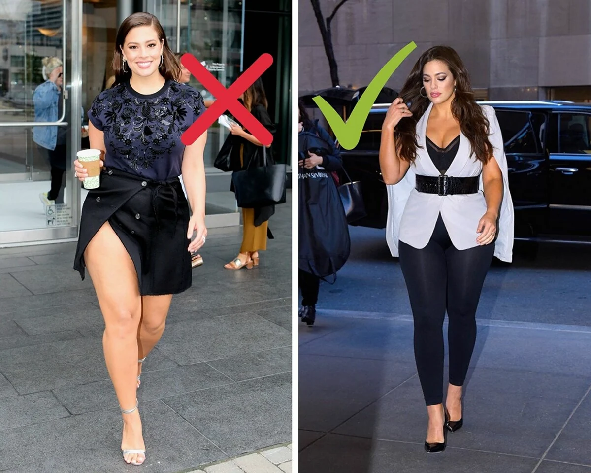 Образы для грушевидной фигуры