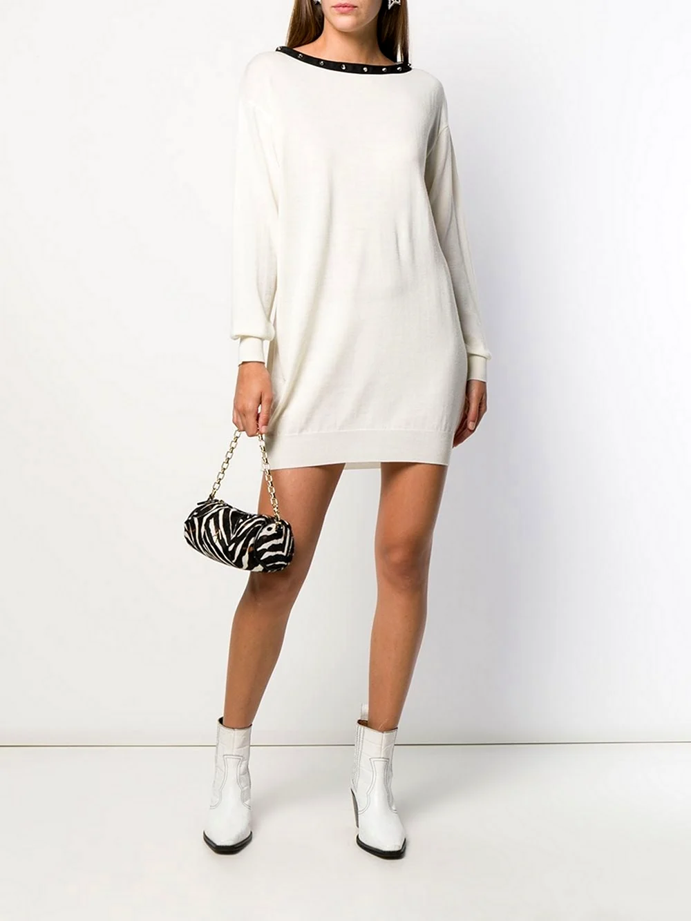 Трикотажное платье трапеция