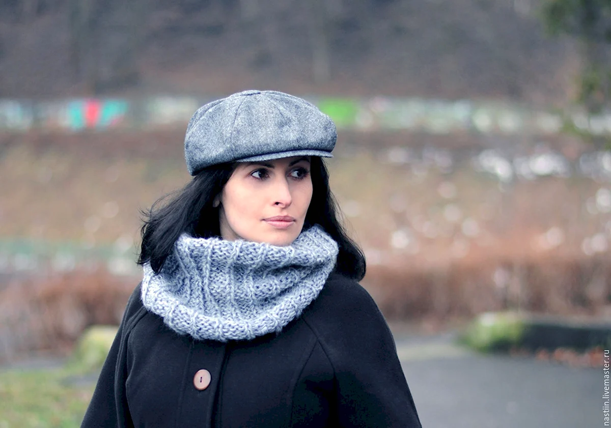 Кепка из твида