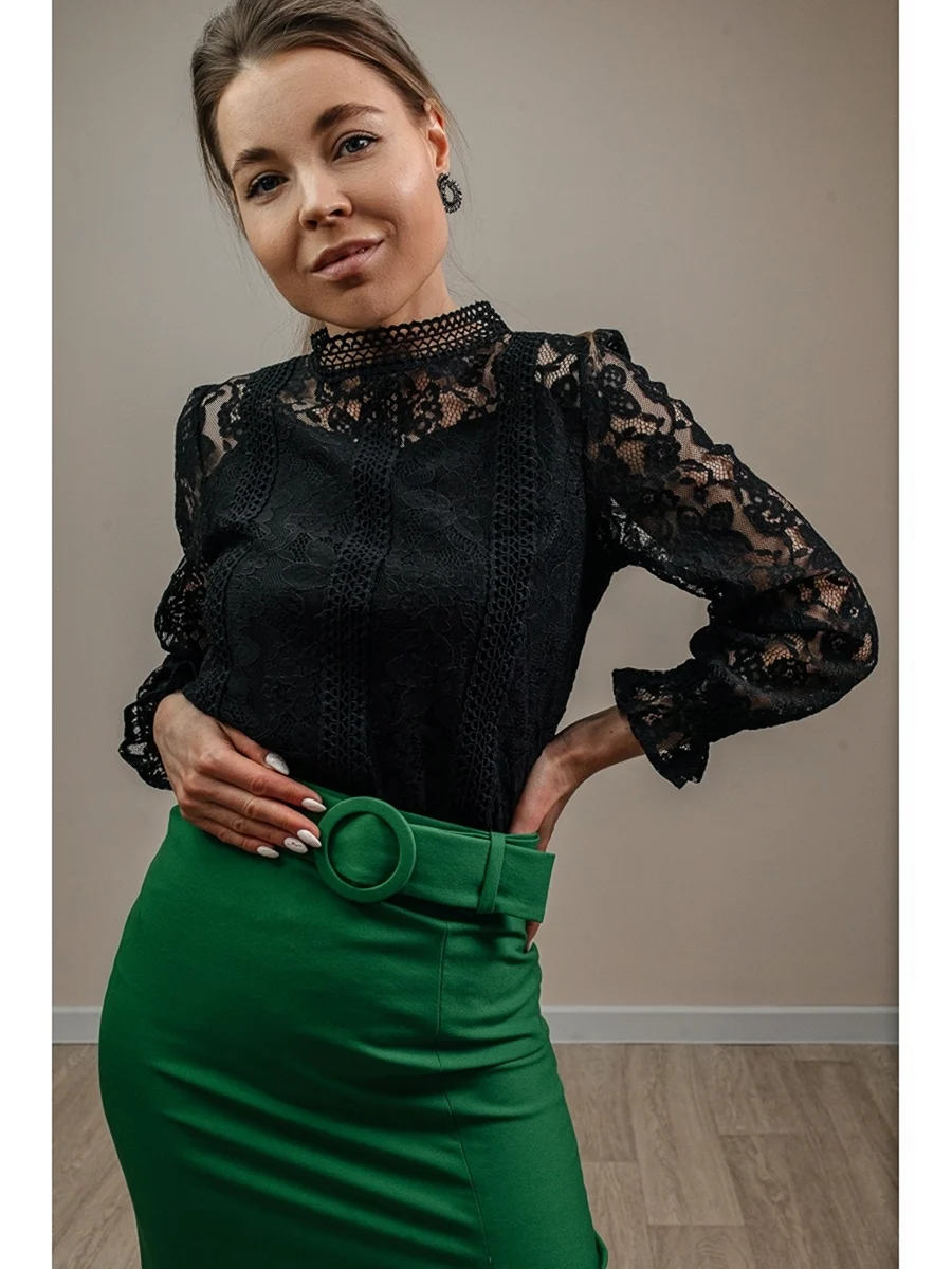 Гипюровая кофта