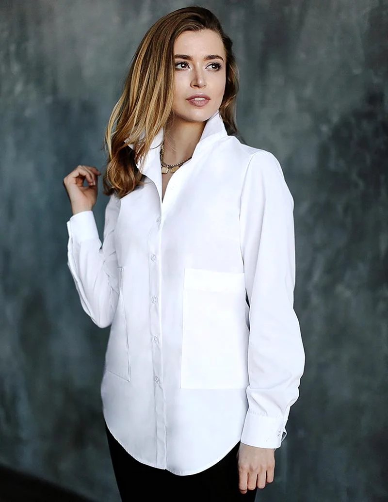 Злата фабрика белых блузок