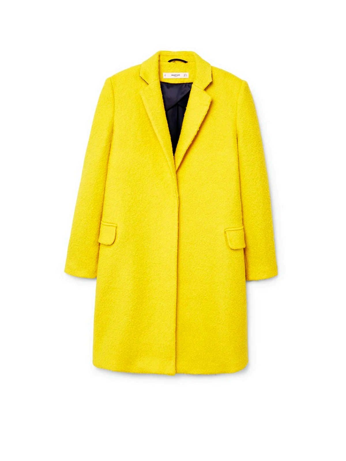 Желтое пальто Mango