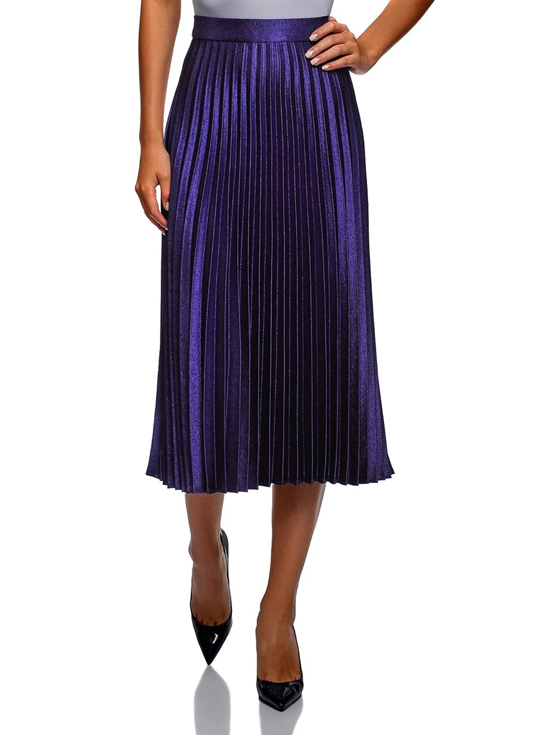 Плиссированная юбка oodji