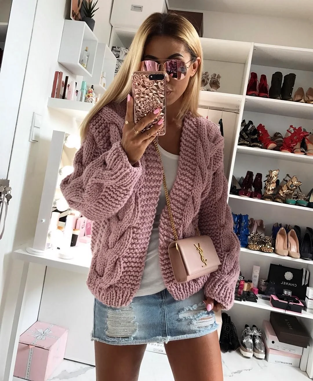 Вязаные вещи для девушек