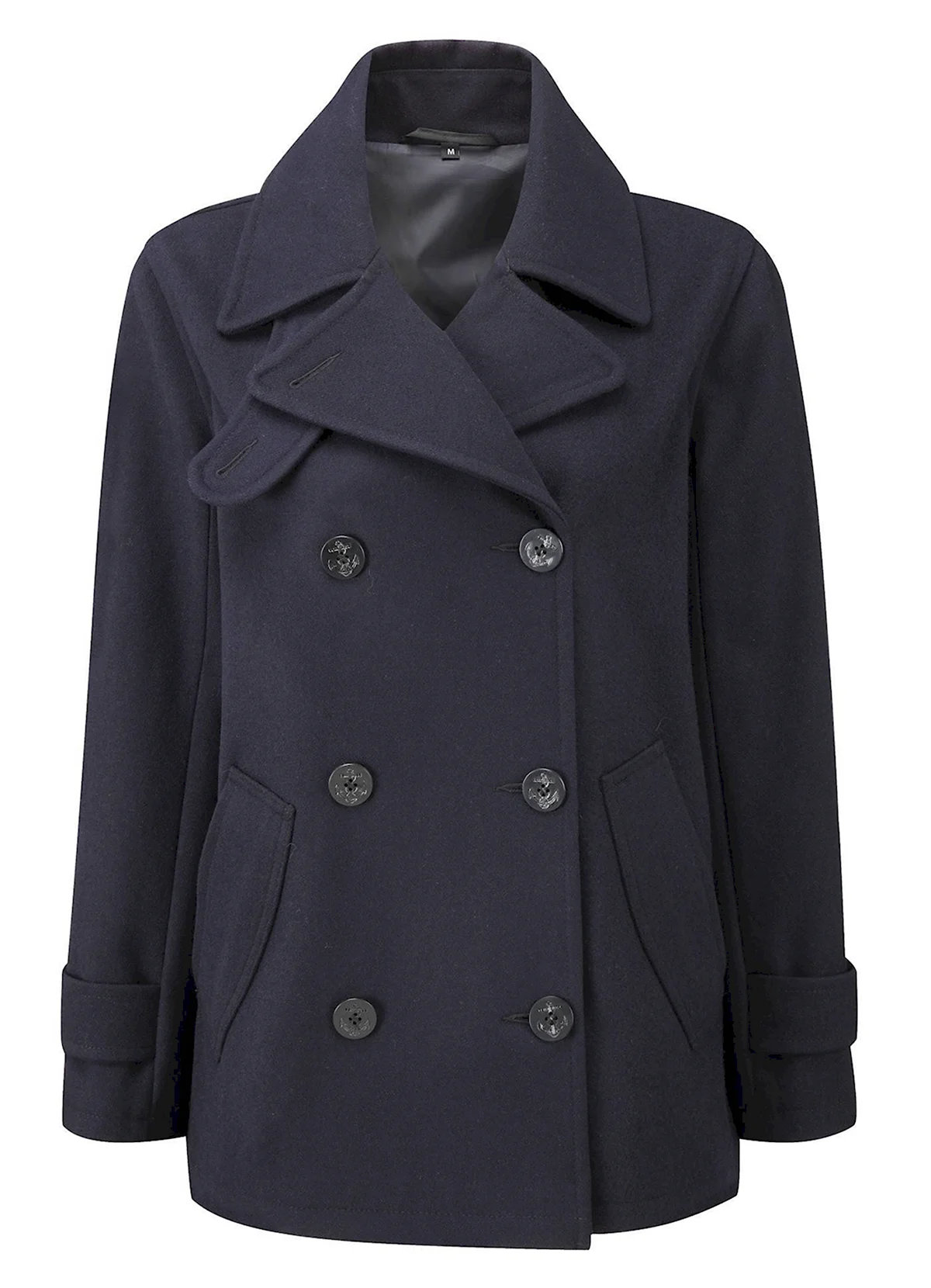 Original Montgomery lined Pea Coat Navy женский