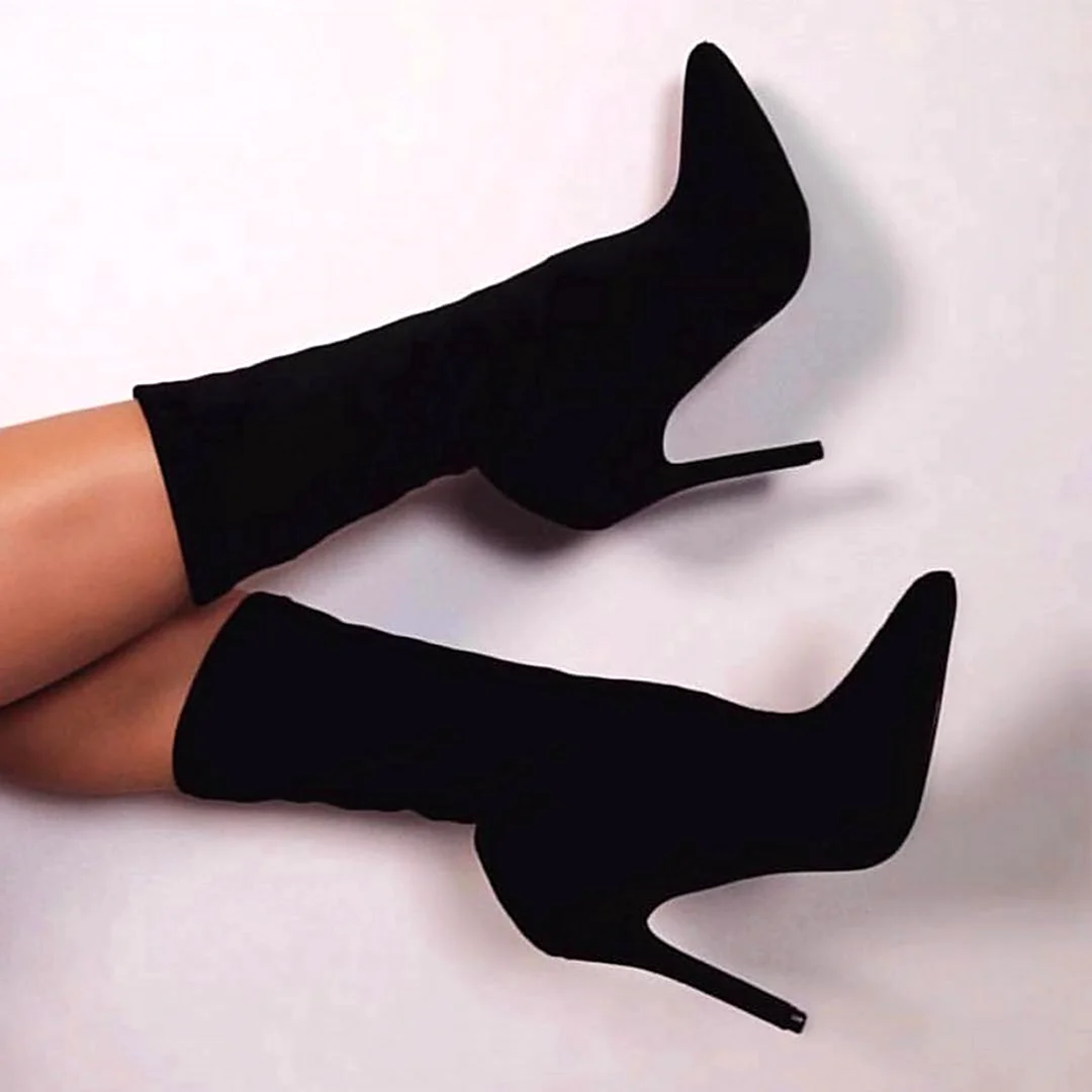 Туфли чулки стрейч