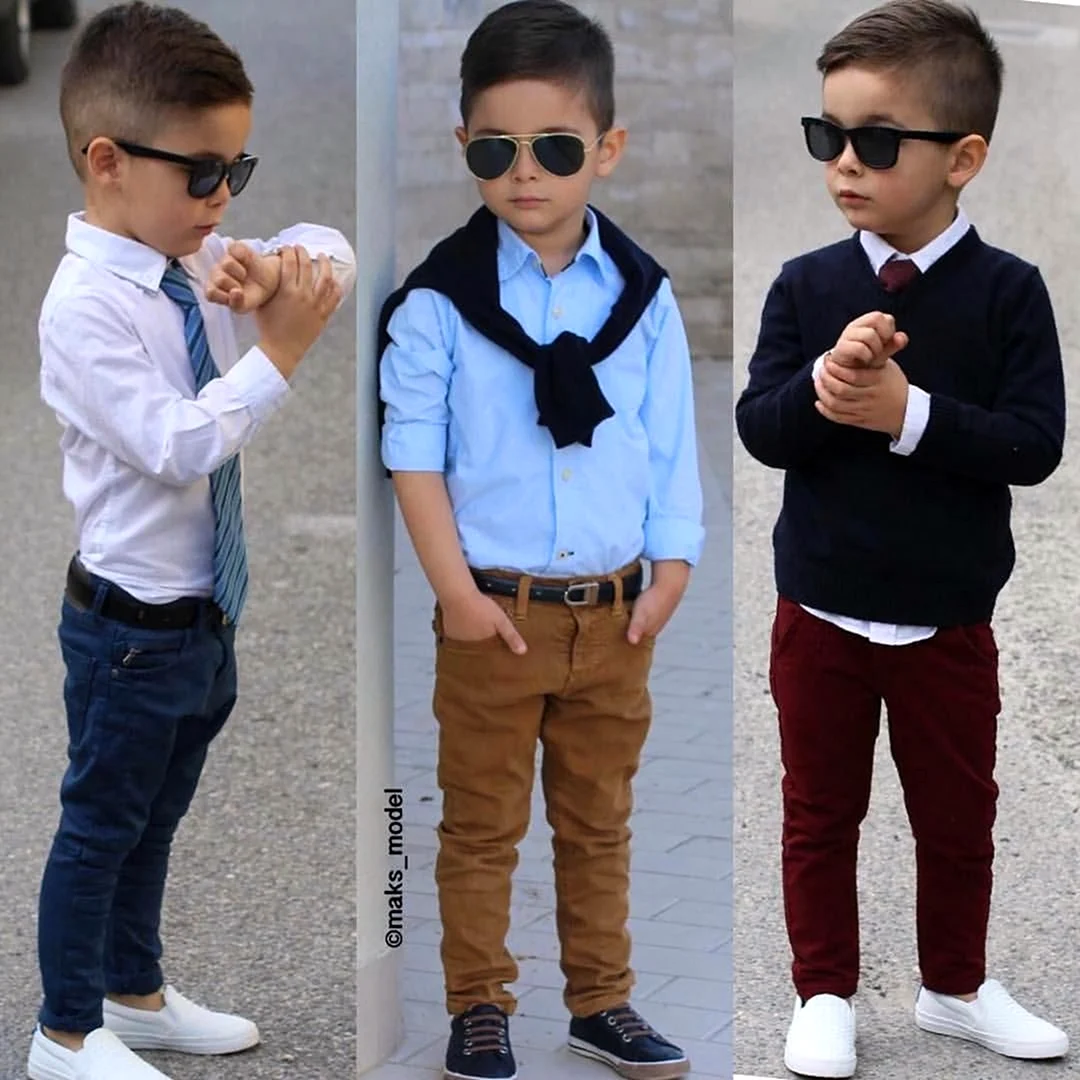 Стильный образ для мальчика на выпускной в детском саду