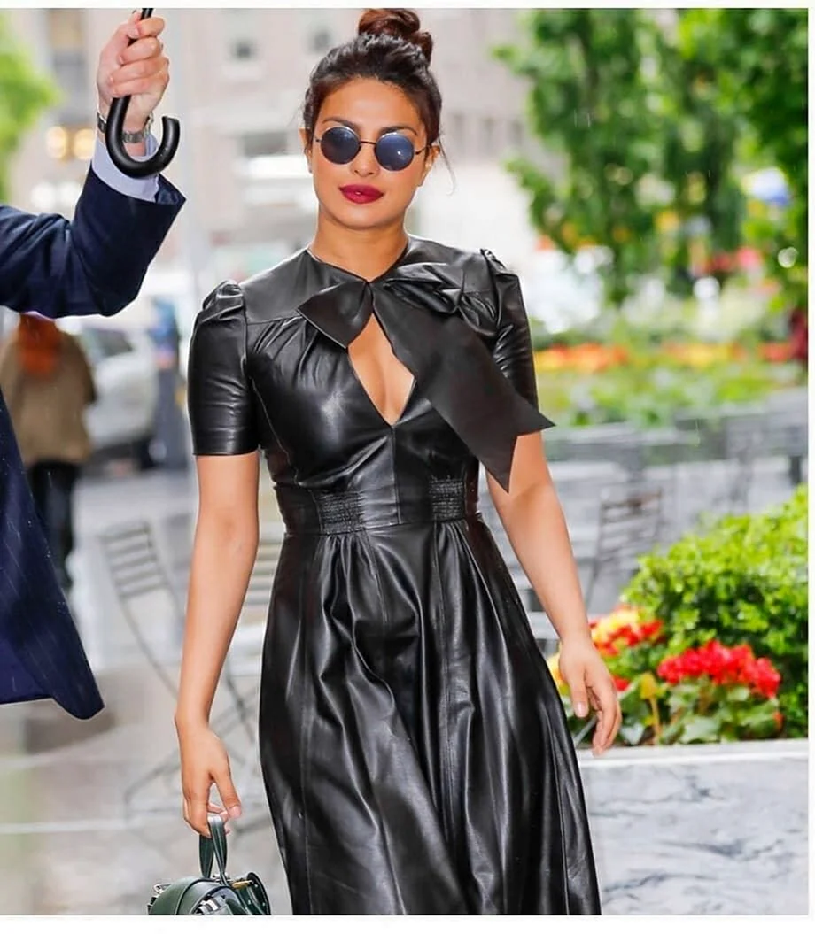 Приянка Чопра in Leather