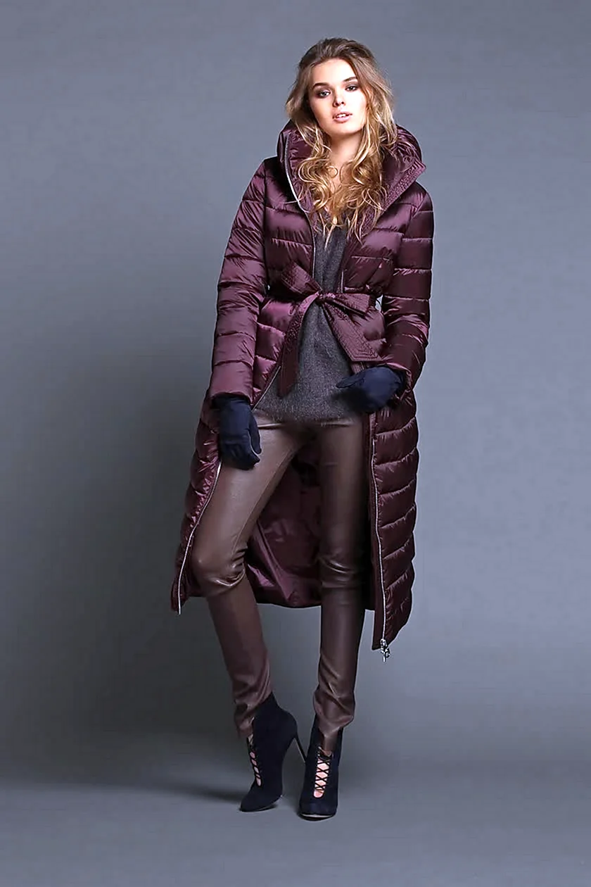 Пуховик Naumi цвет винный